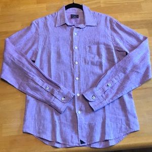 UNTUCKit Men’s Linen Button Down. Size Small